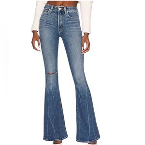 Hudson Holly High Rise Flare Jeans in Gravity Size 30